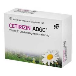 CETIRIZIN ADGC Filmtabletten 100 St von Zentiva Pharma GmbH
