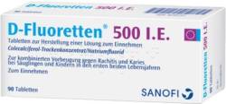 D-Fluoretten 500 I.E. von Zentiva Pharma GmbH