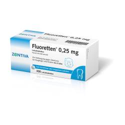 Fluoretten 0,25mg von Zentiva Pharma GmbH