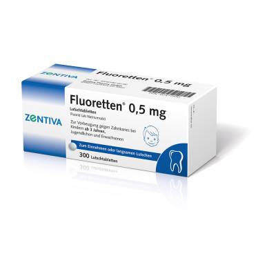 Fluoretten 0,5mg von Zentiva Pharma GmbH