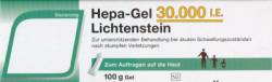 HEPA GEL 30.000 I.E. Lichtenstein 100 g von Zentiva Pharma GmbH