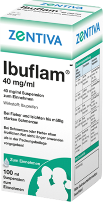 IBUFLAM 40 mg/ml Suspension zum Einnehmen 100 ml von Zentiva Pharma GmbH