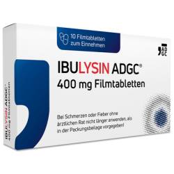 IBULYSIN ADGC 400 mg Filmtabletten 10 St von Zentiva Pharma GmbH