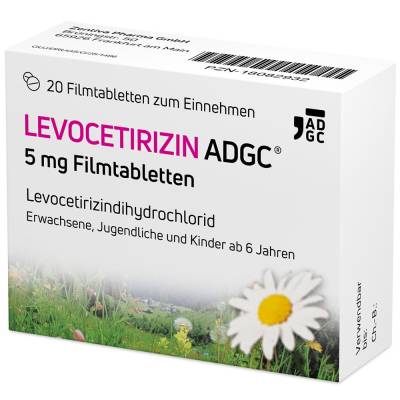LEVOCETIRIZIN ADGC 5 mg von Zentiva Pharma GmbH