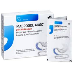 MACROGOL ADGC plus Elektrolyte Plv.z.H.e.L.z.Einn. 10 St von Zentiva Pharma GmbH