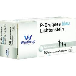 P DRAGEES blau 50 St Überzogene Tabletten von Zentiva Pharma GmbH