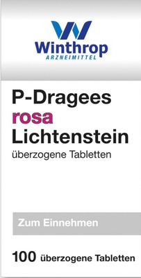 P-Dragees rosa Lichtenstein von Zentiva Pharma GmbH