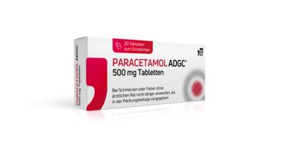 PARACETAMOL ADGC 500 mg Tabletten 20 St von Zentiva Pharma GmbH