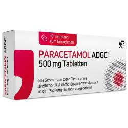 PARACETAMOL  ADGC 500mg von Zentiva Pharma GmbH