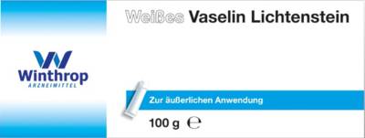 VASELINE WEISS DAB 10 Lichtenstein 100 g von Zentiva Pharma GmbH
