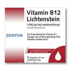 VITAMIN B12 1.000 µg Lichtenstein Ampullen von Zentiva Pharma GmbH