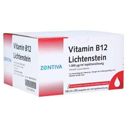 "Vitamin B12 1.000 µg Lichtenstein Ampullen Ampullen 100x1 Milliliter" von "Zentiva Pharma GmbH"