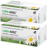 Lora Adgc® zur Linderung von Allergien, Heuschnupfen, Juckreiz und Hautrötung von Zentiva