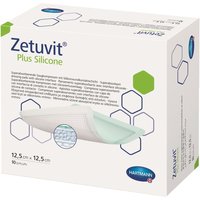 Zetuvirt® Plus Silicone steril 12,5 cm x 12,5 cm von Zetuvit