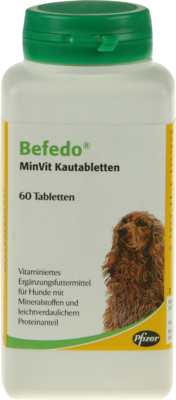 BEFEDO MinVit Kautabletten f.Hunde 60 St von Zoetis Deutschland GmbH