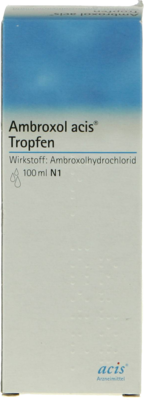 AMBROXOL acis Tropfen 100 ml von acis Arzneimittel GmbH