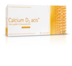 CALCIUM D3 acis 1000 mg/880 I.E. Brausetabletten 40 St von acis Arzneimittel GmbH