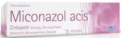 MICONAZOL acis Zinkpaste 20 g von acis Arzneimittel GmbH