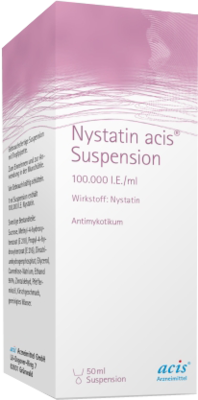 NYSTATIN acis Suspension 50 ml von acis Arzneimittel GmbH