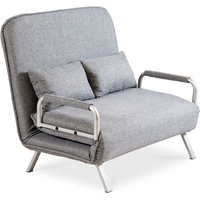 aktivshop Schlafsofa mit Bettfunktion, Bettsofa mit Schlaffunktion, klappbar, breite Liegefläche von aktivshop