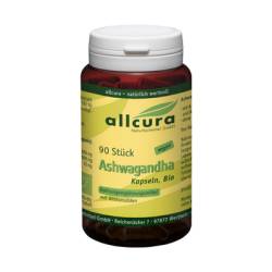 ASHWAGANDHA BIO mit Extrakt KSM 66 Kapseln 90 St von allcura Naturheilmittel GmbH