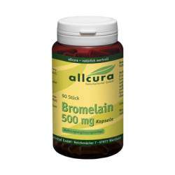 BROMELAIN 500 mg Kapseln 90 St von allcura Naturheilmittel GmbH