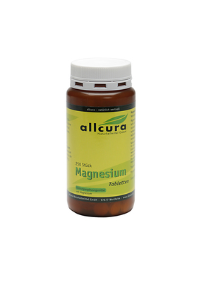 MAGNESIUM TABLETTEN 150 g von allcura Naturheilmittel GmbH