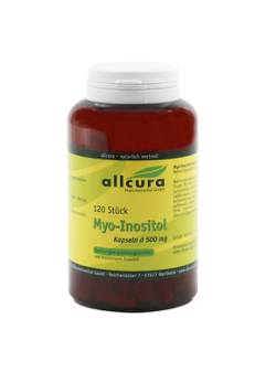 MYO-INOSITOL 500 mg Kapseln 120 St von allcura Naturheilmittel GmbH