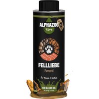 Alphazoo Fellliebe Futteröl für Hunde und Katzen von alphazoo