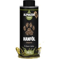 Alphazoo Premium Hanföl für Hunde und Katzen von alphazoo