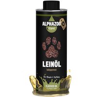 Alphazoo Premium Leinöl für Hunde und Katzen von alphazoo