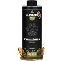 Alphazoo Premium Schwarzkümmelöl für Hunde von alphazoo