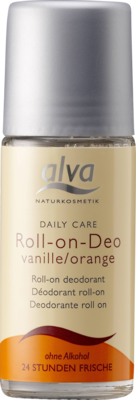 ALVA Dailycare Roll-on Deo Vanille/Orange 50 ml von alva naturkosmetik GmbH & Co. KG