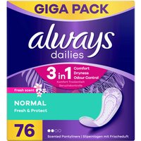 always - Gigapack Slipeinlage 'Fresh&Protect Normal Fresh' von always discreet
