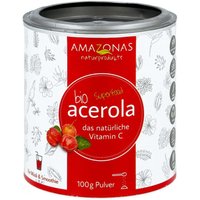 Acerola 100% Bio Pur nat.Vit.C Pulver von amazonas