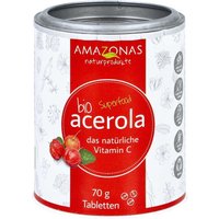 Acerola 100% Bio natÃ¼rliches Vitamine c Lutschtabletten von amazonas