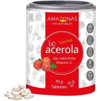 Acerola 100 % Bio natürliches Vitamin C Lutschtabletten von amazonas