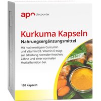 Kurkuma Kapseln mit Vitamin D3 von apodiscounter von apo-discounter.de