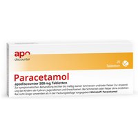 Paracetamol 500 mg Tabletten von apodiscounter von apo-discounter.de