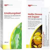 Schnupfen Sparset - ErkÃ¤ltungsbad + HeiÃe Zitrone mit Ingwer von apo-discounter.de