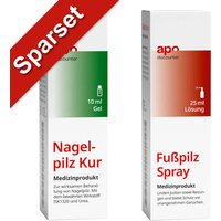 Sparset: Nagelpilz Kur + FuÃpilzspray von apo-discounter.de