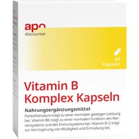 Vitamin B Komplex Kapseln von apodiscounter von apo-discounter.de