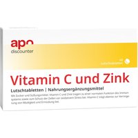 Vitamin C und Zink Lutschtabletten von apodiscounter von apo-discounter.de