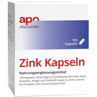 Zink Kapseln 10 mg von apodiscounter von apo-discounter.de