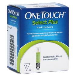 "ONE TOUCH Select Plus Blutzucker Teststreifen 50 Stück" von "axicorp Pharma GmbH"
