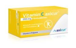 VITAMIN C AXICUR 200 mg Filmtabletten 100 St von axicorp Pharma GmbH