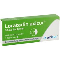 Loratadin axicur 10 mg Tabletten von axicur