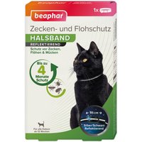 Beaphar Zecken- und Flohschutz Halsband reflektierend für Katzen von beaphar