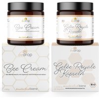 bedrop: Anti-Aging-Set | Bee Cream (Bienengiftsalbe) + Gelée Royale Kapseln von bedrop