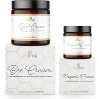 bedrop: Creme-Set | Bee Cream (Bienengiftsalbe) + Propolis Cream (Propolis Salbe) von bedrop